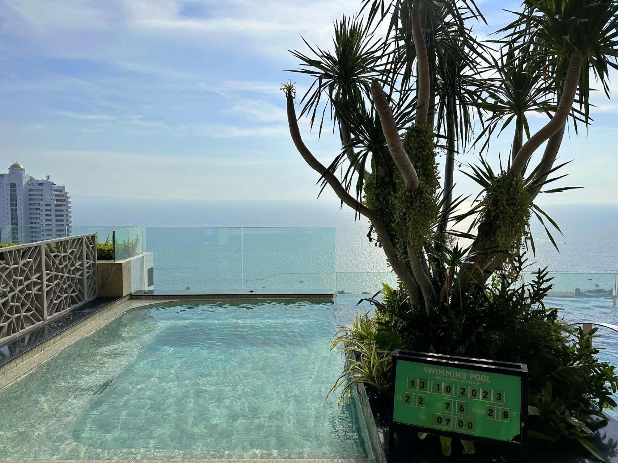 芭提雅高层海景奢华公寓the Riviera Jomtien生香家直达海滩2704 Exterior foto