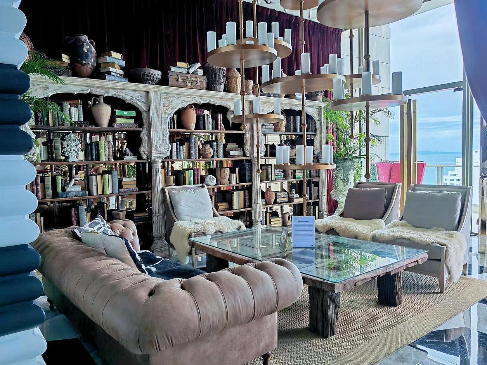 芭提雅高层海景奢华公寓the Riviera Jomtien生香家直达海滩2704 Exterior foto