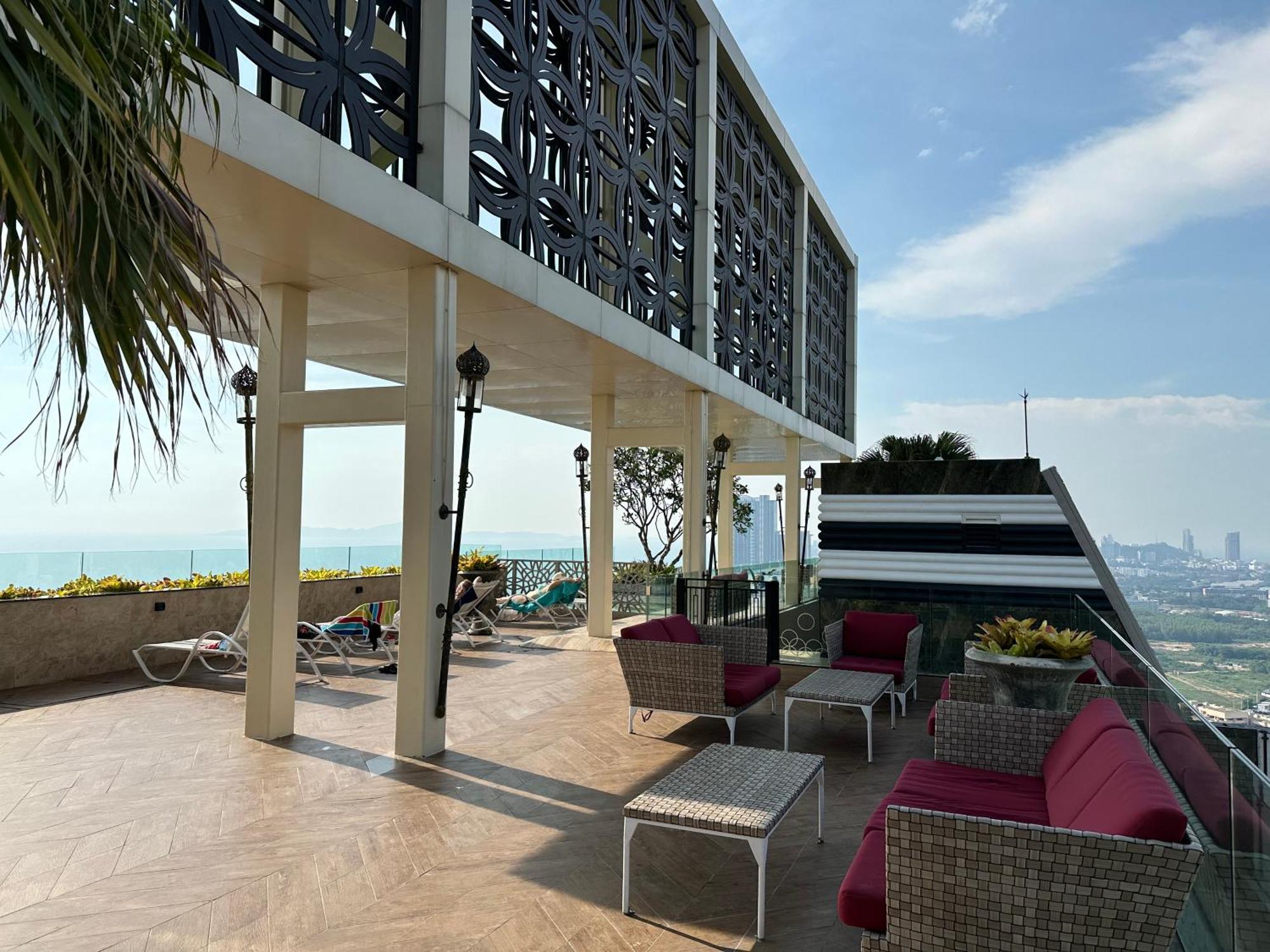 芭提雅高层海景奢华公寓the Riviera Jomtien生香家直达海滩2704 Exterior foto