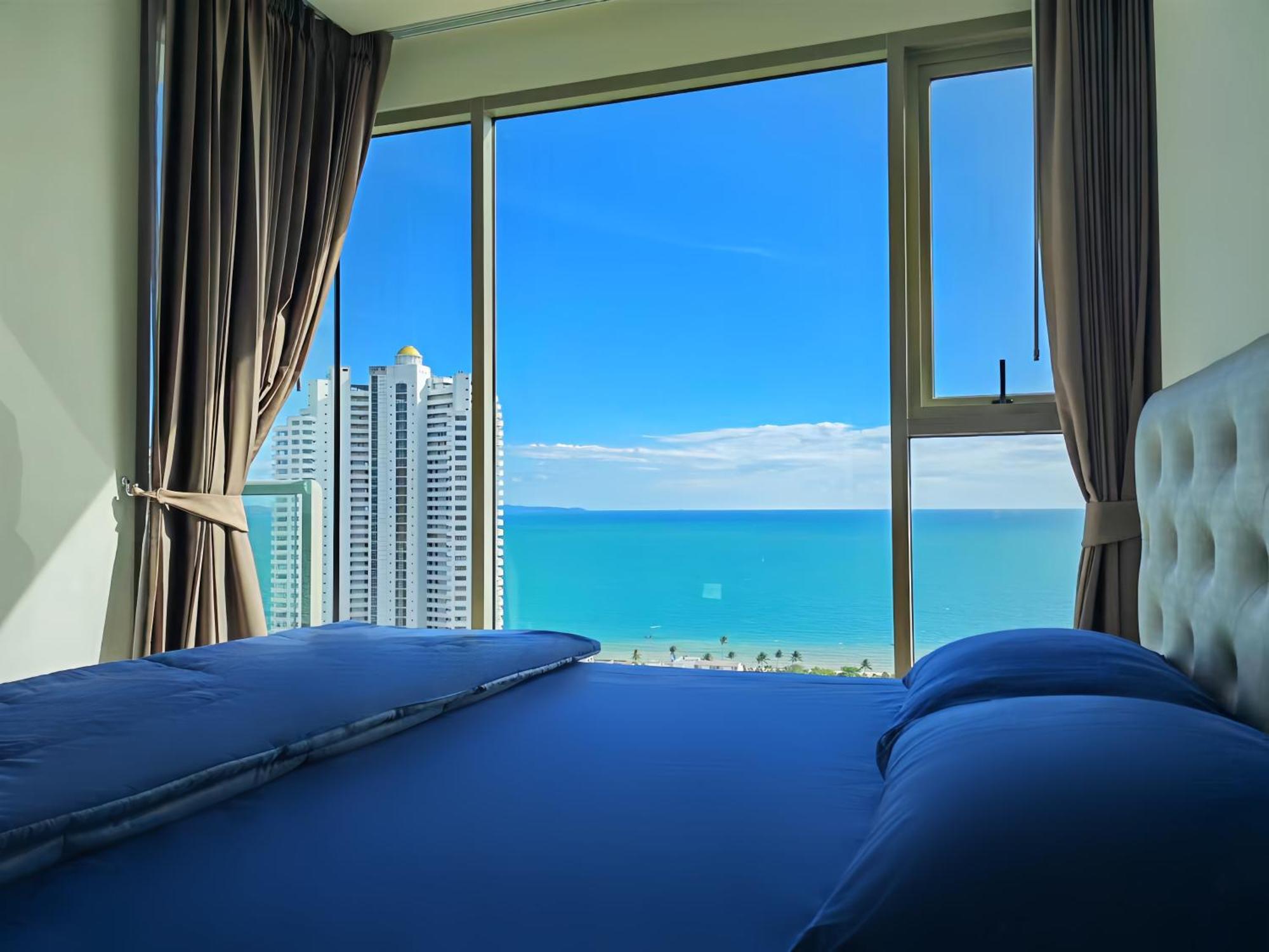芭提雅高层海景奢华公寓the Riviera Jomtien生香家直达海滩2704 Exterior foto